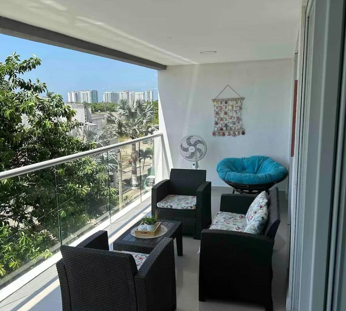 Hermoso Moderno Con Vista Al Mar Apartamento Cartagena