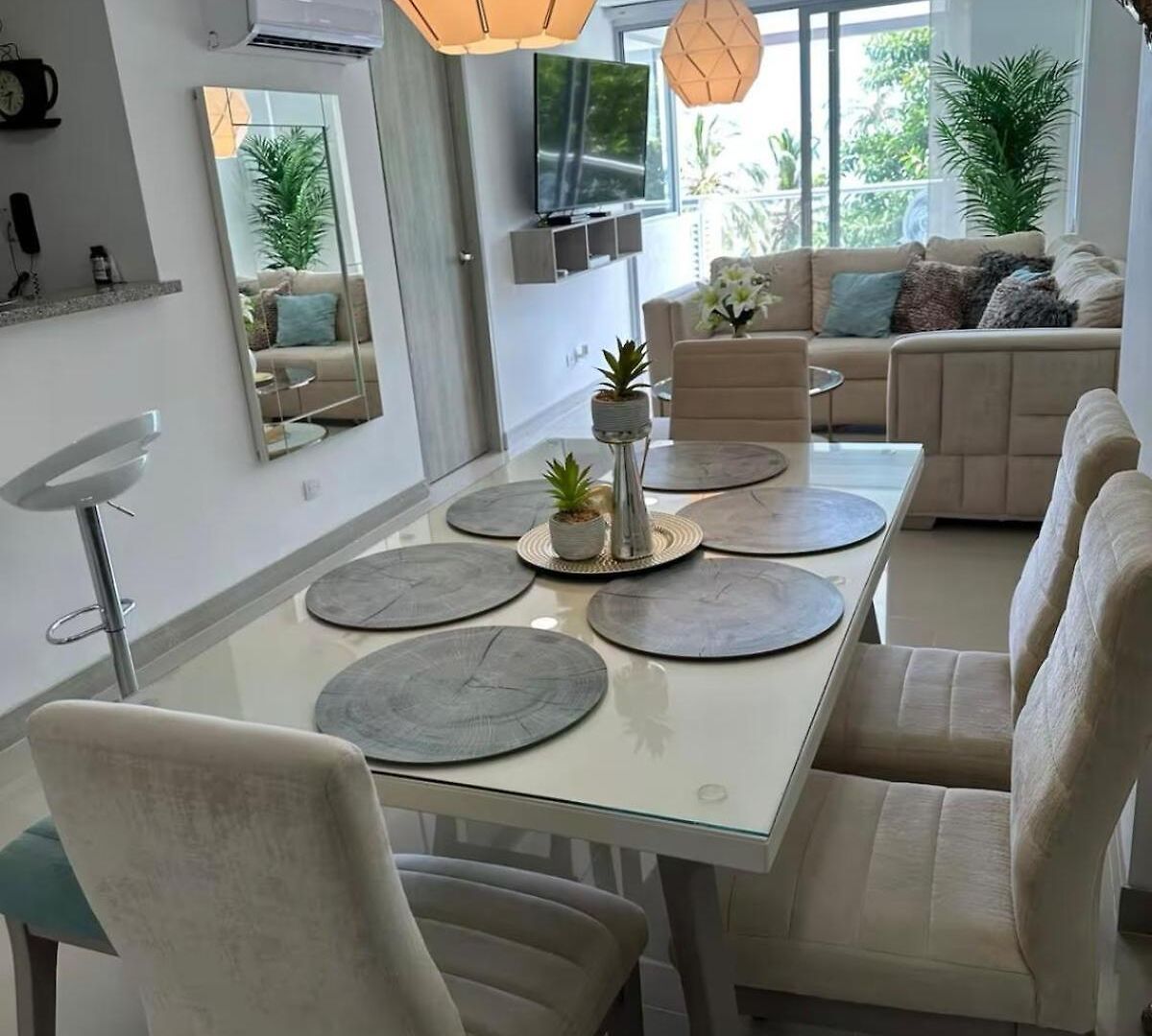 Apartamento Hermoso Moderno Con Vista Al Mar *