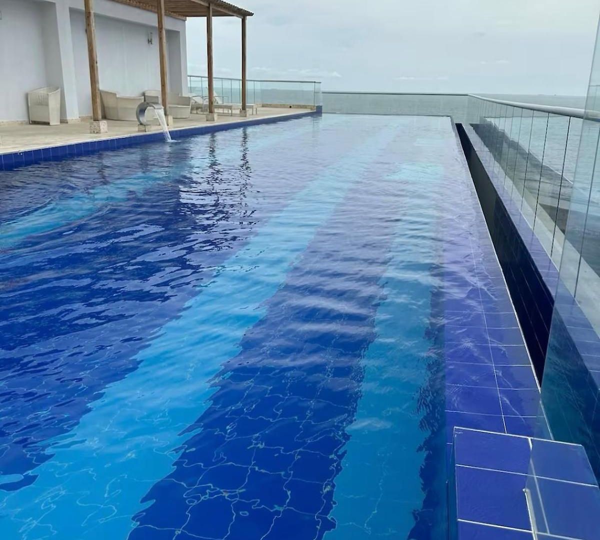 Hermoso Moderno Con Vista Al Mar Apartamento Cartagena