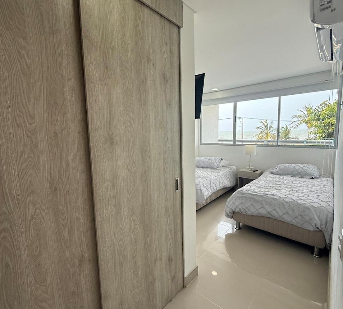 Apartamento Hermoso Moderno Con Vista Al Mar *