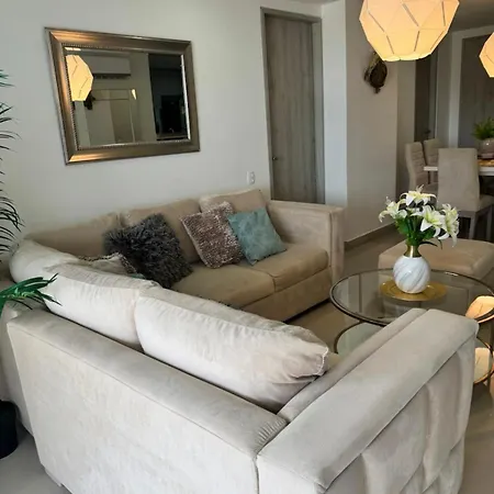 Hermoso Moderno Con Vista Al Mar Apartamento Cartagena