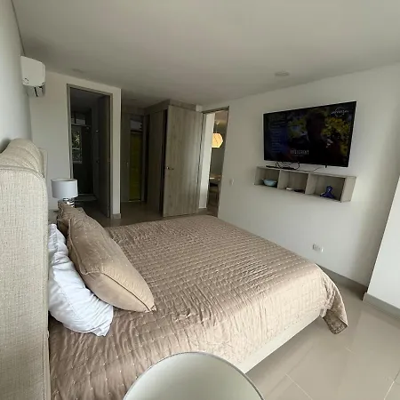 Apartamento Hermoso Moderno Con Vista Al Mar *