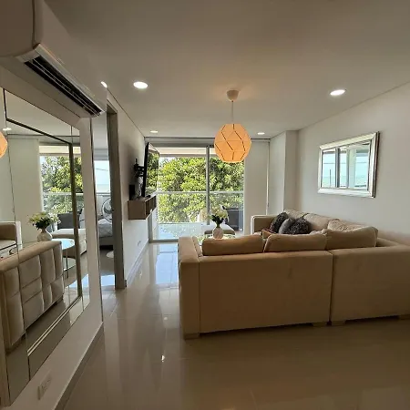 Apartamento Hermoso Moderno Con Vista Al Mar Cartagena