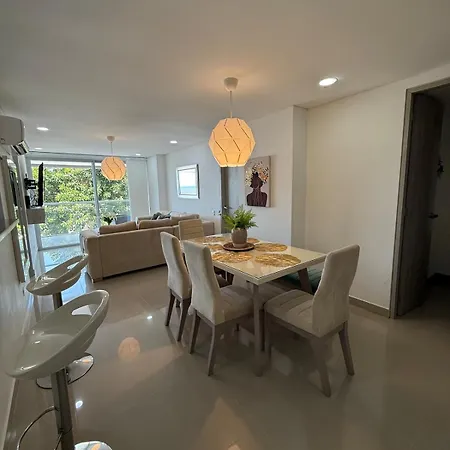 Apartamento Hermoso Moderno Con Vista Al Mar Cartagena