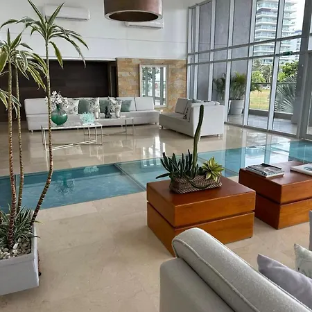 Apartamento Hermoso Moderno Con Vista Al Mar *